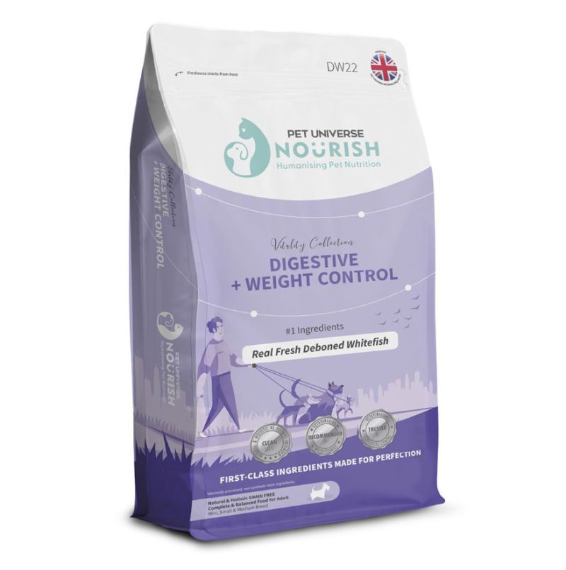 Pet Universe Nourish 腸胃配方/新鮮白身魚 狗糧 1.5kg