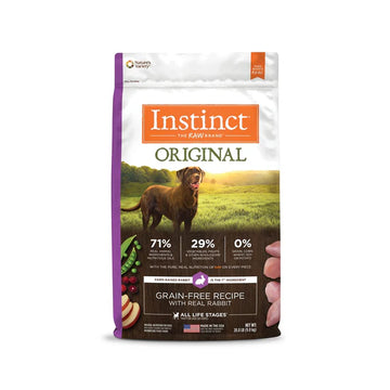 Instinct - 本能 經典無穀物 兔肉配方 狗乾糧 20lbs