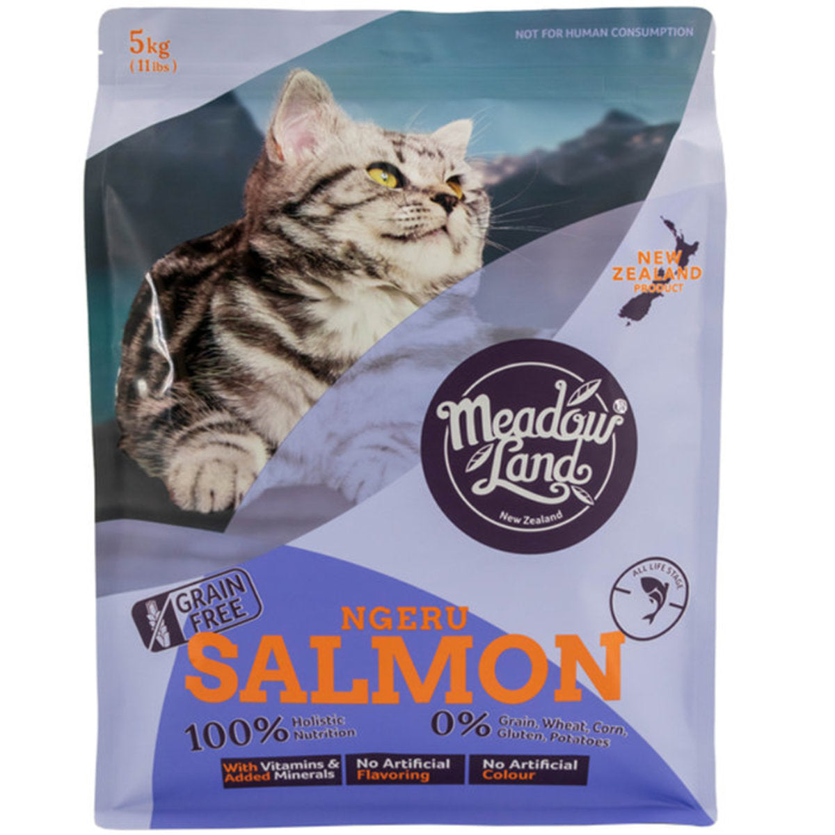 Meadowland 三文魚美毛配方全貓糧 1.8kg / 5kg