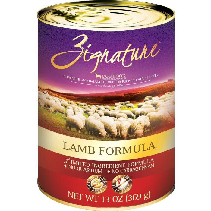 Zignature 美國超越狗濕糧 - 羊肉配方 13oz