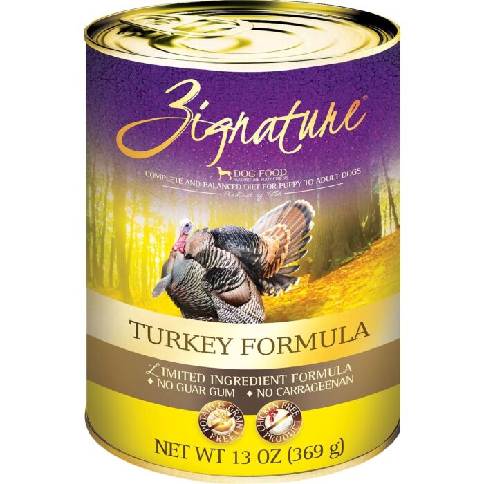 Zignature 美國超越狗濕糧 - 火雞配方 13oz