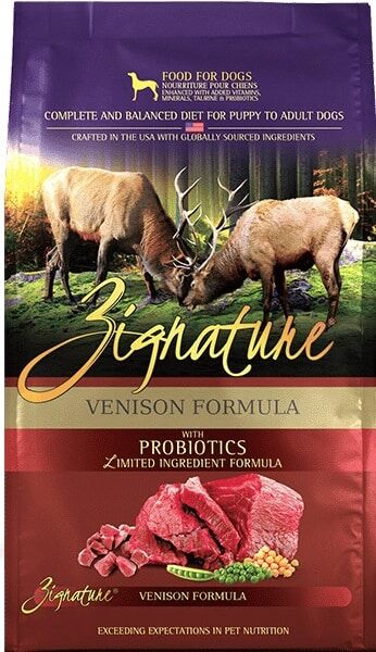 Zignature 美國超越狗乾糧 - 無穀物 - 鹿肉配方4lb/25lb
