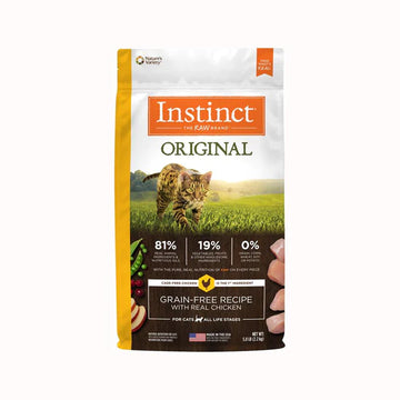 Instinct - ALS Original 經典無穀系列 - 雞肉配方 貓乾糧 5lbs / 11lbs