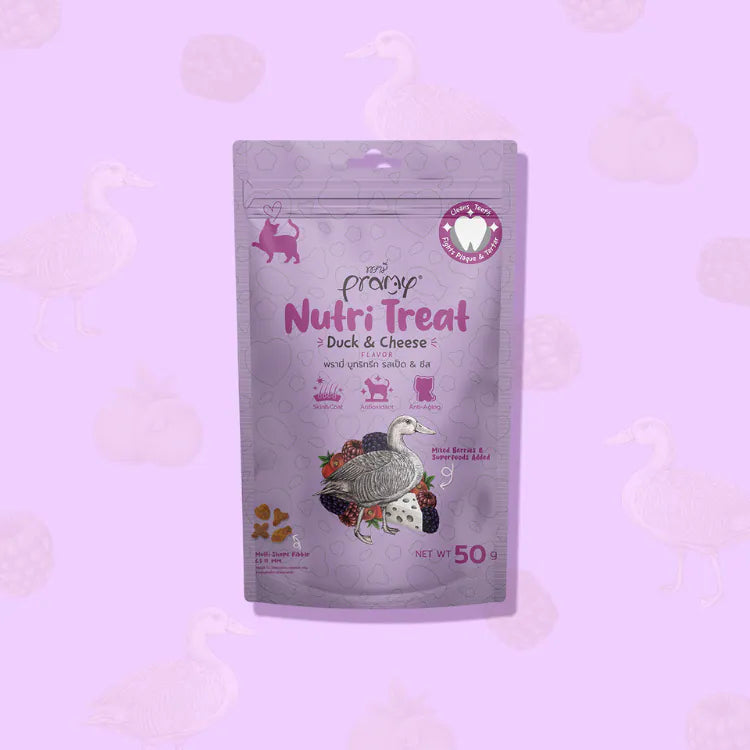 Pramy 潔齒點心 鴨肉芝士雜莓 50g