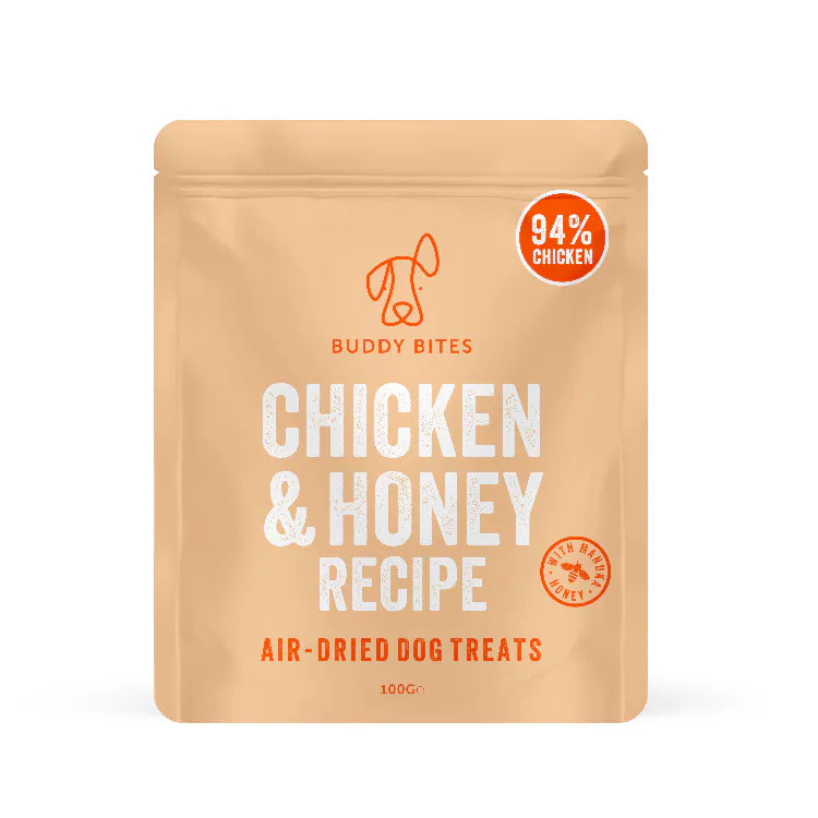 Buddy Bites 狗狗麥蘆卡蜂蜜雞肉小食 100g
