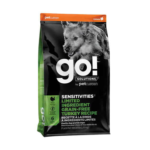 Go! SOLUTIONS 狗乾糧 - 低敏美毛系列 - 無穀物 火雞肉配方 全犬糧