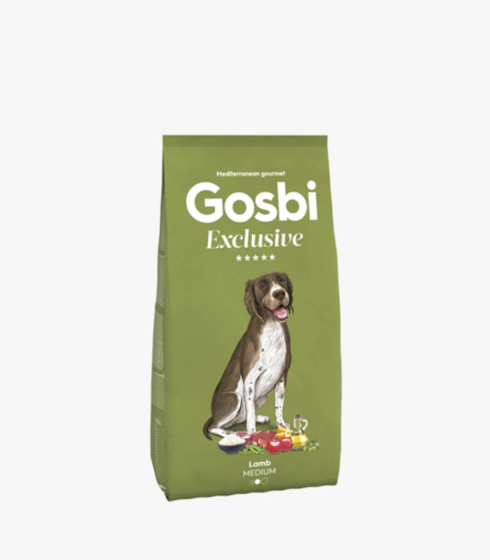 Gosbi Exclusive 中型成犬 純羊肉蔬果配方 12kg