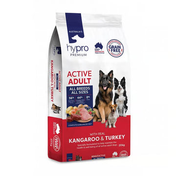 Hypro Premium袋鼠火雞成犬糧 20kg