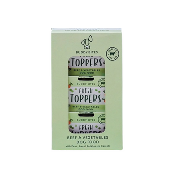 Buddy Bites Fresh Toppers (Beef &amp; Vegetables) 牛肉蔬菜濕伴糧 80g
