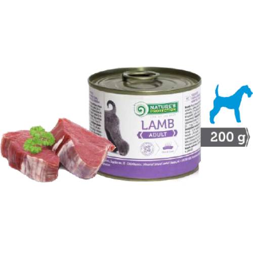 Nature's Protection - 成犬主食罐 羊肉 200g / 200gx6（原箱）