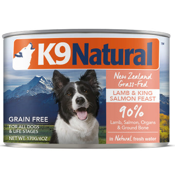 K9 Natural - K9 狗罐頭 - 羊肉 三文魚盛宴(170g)
