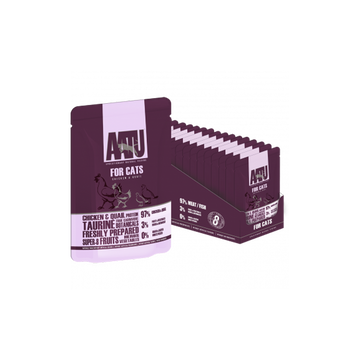 AATU全配方貓濕糧系列 - 雞肉、 鵪鶉肉85g