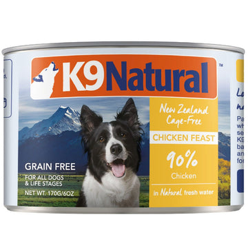 K9 Natural - K9 雞肉盛宴狗罐頭(170g)
