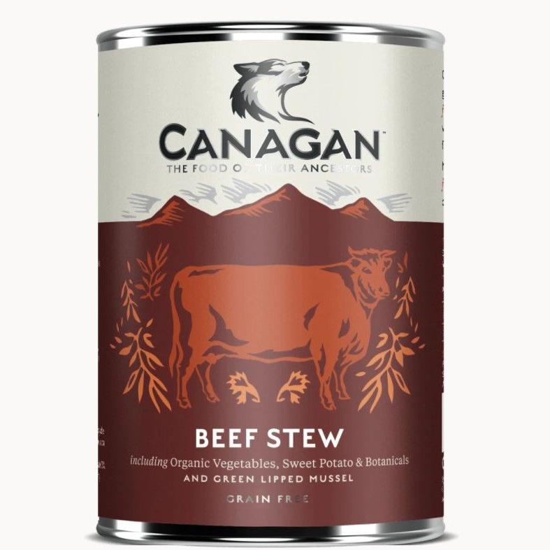 Canagan Natural Grain-Free Dog Food - Beef Stew Recipe 400g