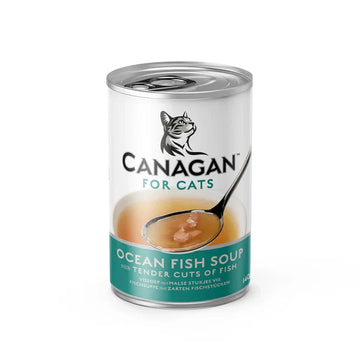 Canagan 原之選營養補水沙丁魚配鯖魚湯貓罐頭 (140g)