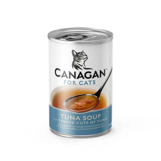 Canagan 原之選營養補水吞拿魚湯貓罐頭 (140g)
