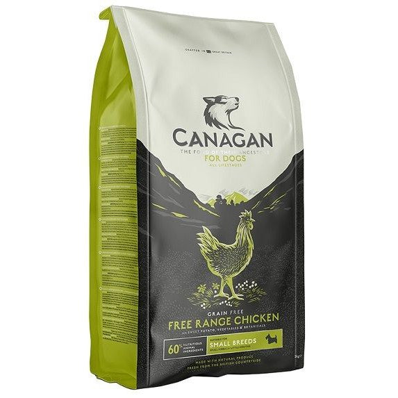 Canagan (原之選) 天然無穀物狗乾糧 - 走地雞 (小型犬用) 2kg / 6kg