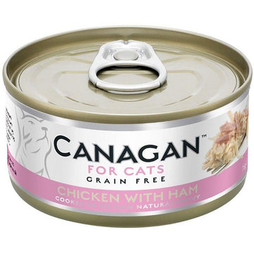 Canagan (原之選) 天然無穀物貓糧罐頭 - 雞肉伴火腿 (75g)