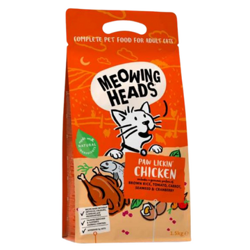 Meowing Heads (MH貓頭)英國成貓乾糧 - 雞肉配方 1.5kg/4kg