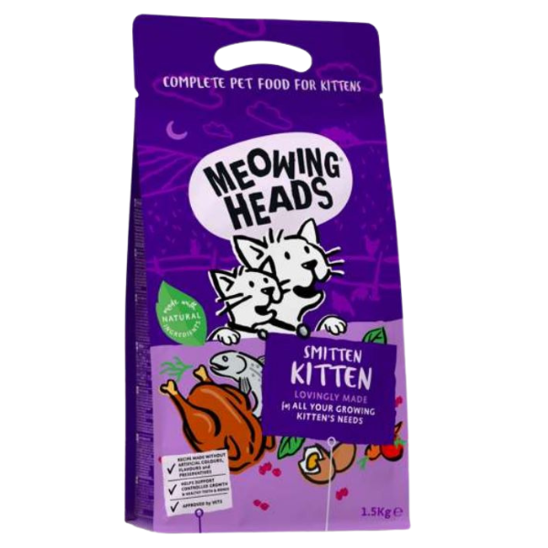 Meowing Heads (MH貓頭)英國幼貓乾糧 - 1.5kg/3kg