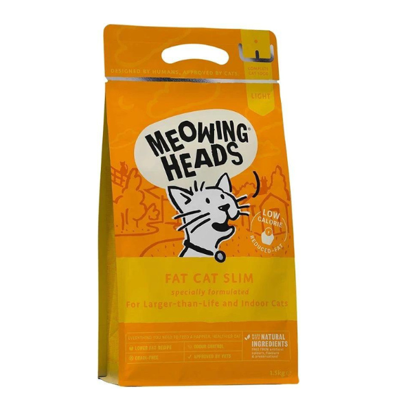Meowing Heads (MH貓頭)英國成貓乾糧 -  減肥配方1.5kg／3kg