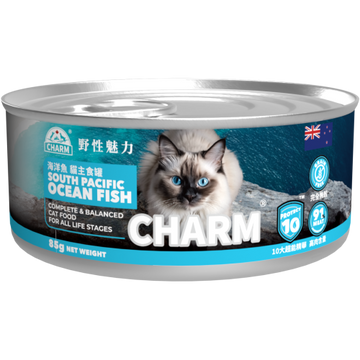CHARM - 野性魅力 超能精華 海洋魚 貓主食罐 無穀物全齡貓 85g / 170g