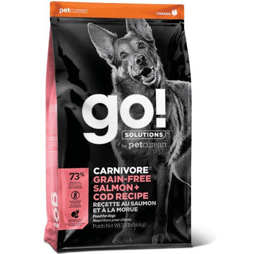 Go! SOLUTIONS 狗乾糧 - 活力營養系列 - 無穀物三文魚+鱈魚配方 全犬糧