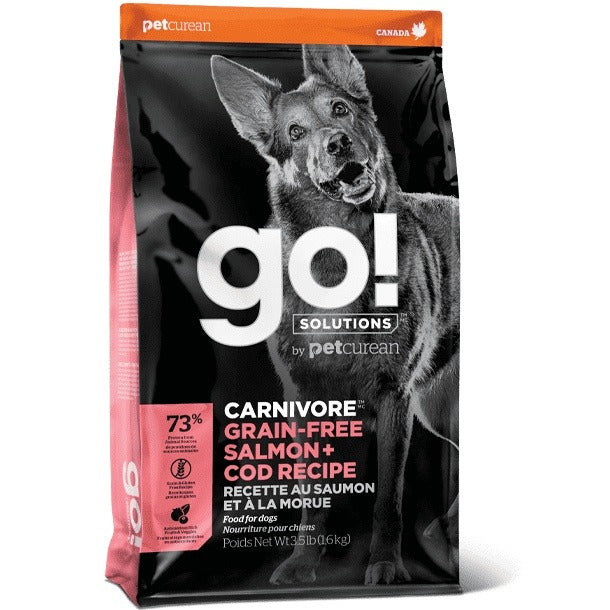 Go! SOLUTIONS 狗乾糧 - 活力營養系列 - 無穀物三文魚+鱈魚配方 全犬糧