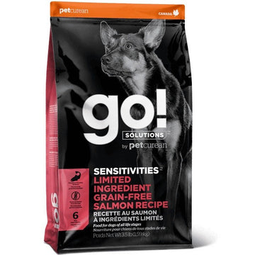Go! SOLUTIONS 狗乾糧 - 低敏美毛系列 - 無穀物三文魚配方 全犬糧