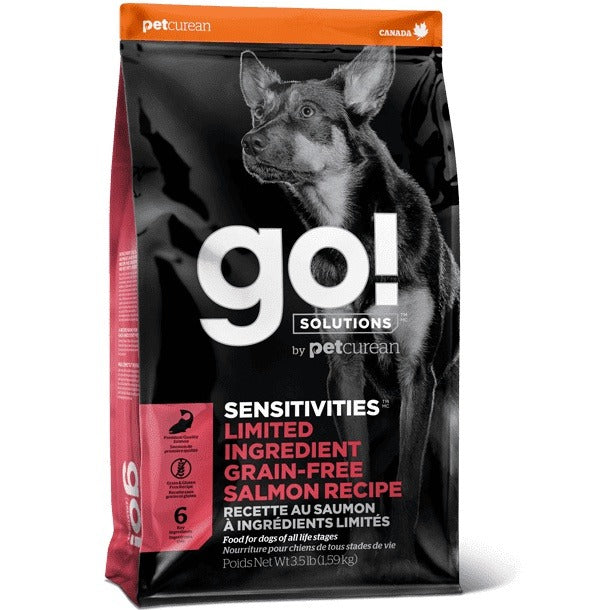 Go! SOLUTIONS 狗乾糧 - 低敏美毛系列 - 無穀物三文魚配方 全犬糧