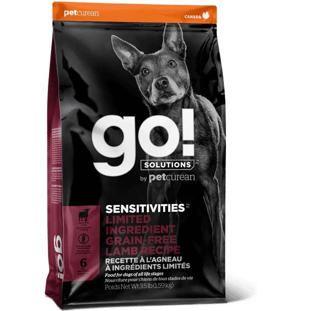 Go! SOLUTIONS 單一蛋白狗乾糧 - 低敏美毛系列 - 羊肉配方
