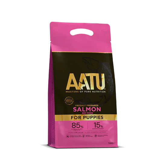 AATU幼犬三文魚防敏天然糧1.5kg/5kg