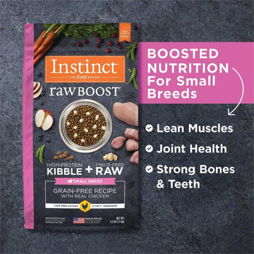 Instinct - 本能 生肉無穀物 雞肉配方小型犬糧 3.5lb / 10lbs