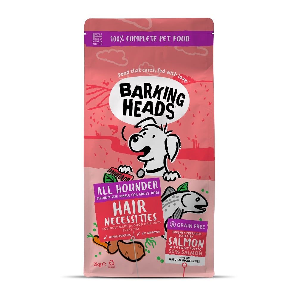 Barking Heads無穀物全天然成犬配方-三文魚2kg/6kg/12kg