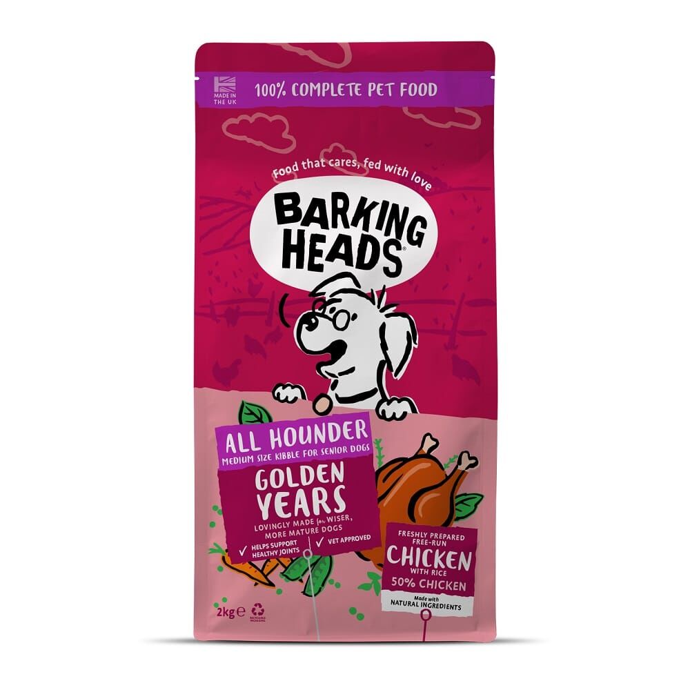 Barking Heads 老犬乾糧 - 老友之選 - 雞肉2kg/6kg/12kg