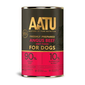 AATU 無穀物狗罐頭 - 安格斯牛肉配方 400g