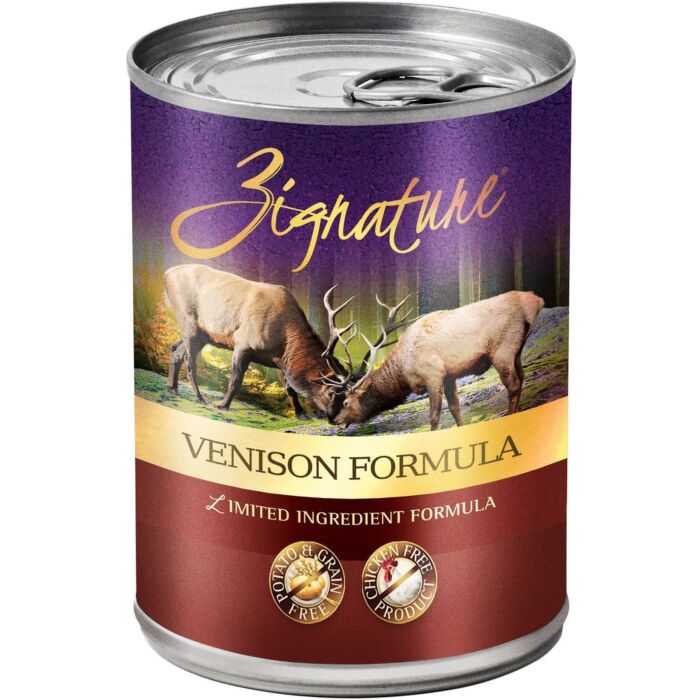 Zignature 美國超越狗濕糧 - 鹿肉配方 13oz