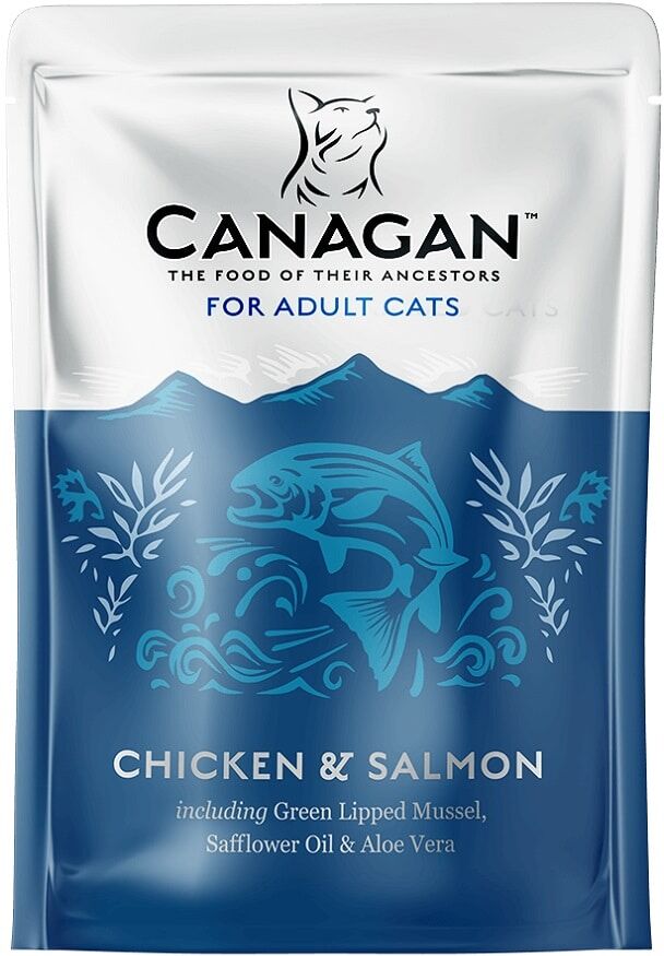 Canagan 原之選貓濕糧 - 無穀物 - 雞肉三文魚 85g