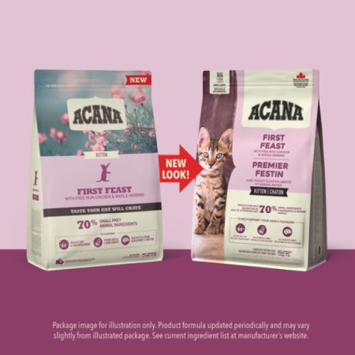 Acana 加拿大愛肯拿幼貓乾糧 - 區域系列 - 第一盛宴雞肉配方 1.8kg