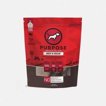 Purpose-普斯 - 單一蛋白 - 牛肉 凍乾生肉主糧 (全犬用) 14oz
