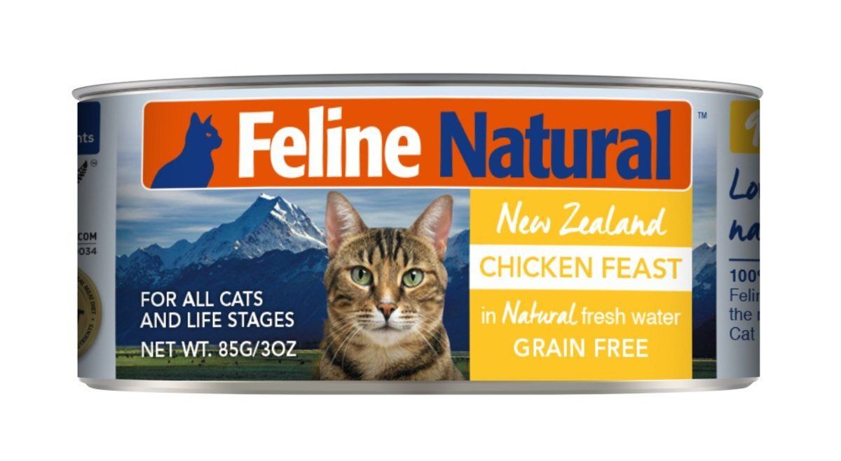 Feline Natural - F9 雞肉盛宴主食全貓配方貓罐頭 85g