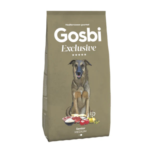 Gosbi Exclusive 中型老犬 蔬果配方 12kg
