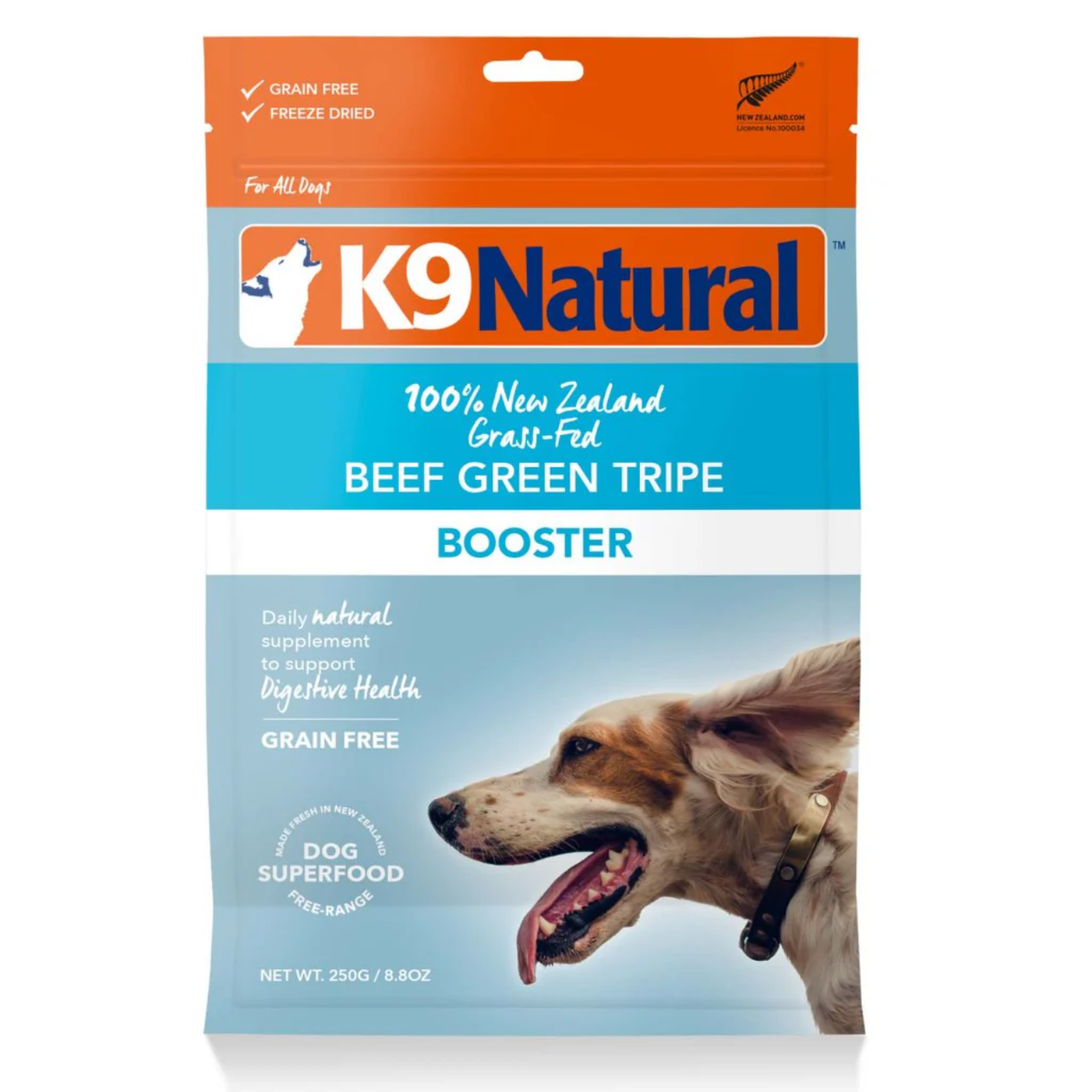 K9 Natural - K9 牛綠草胃 狗用 營養補品 (250g)