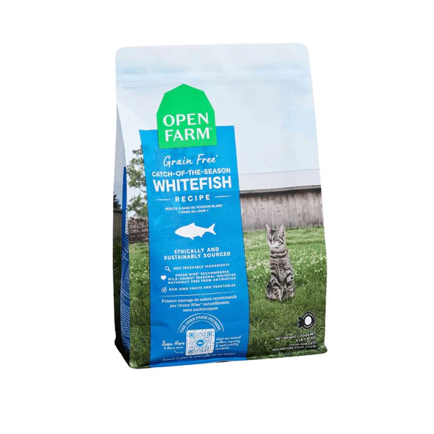 Open Farm 無穀物海捕時令白魚扁豆配方貓糧4lb/8lb