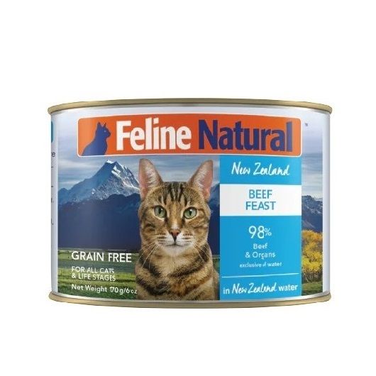 Feline Natural - F9 貓罐頭 - 牛肉盛宴 (170g)