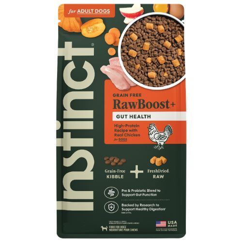 Instinct - 本能 生肉無穀物 （腸道健康）鷄肉配方-狗糧 4lbs / 20lbs