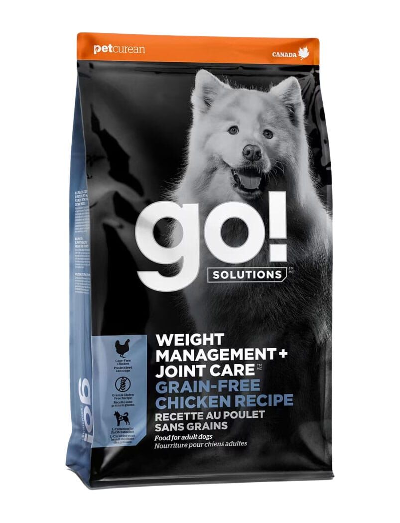 Go! SOLUTIONS 狗乾糧 -  體重管理 + 關節護理系列 無穀物 雞肉配方